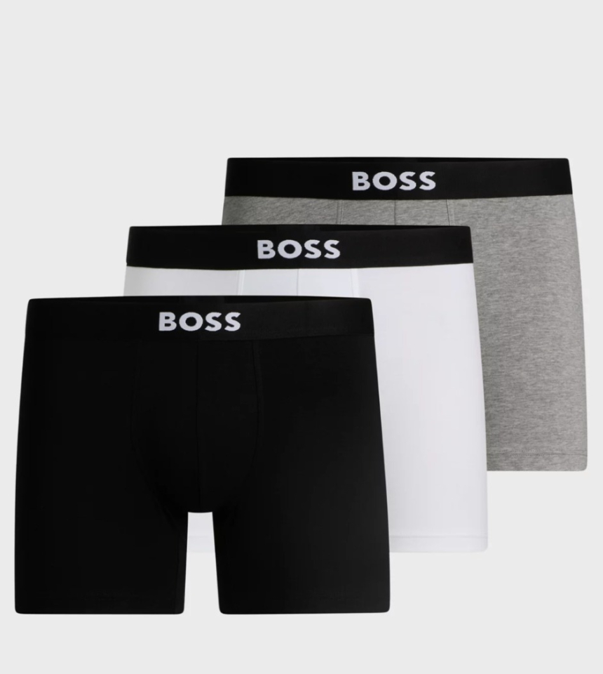 Lot de 3 boxers - HUGO BOSS - 50544272 - Hugo Boss