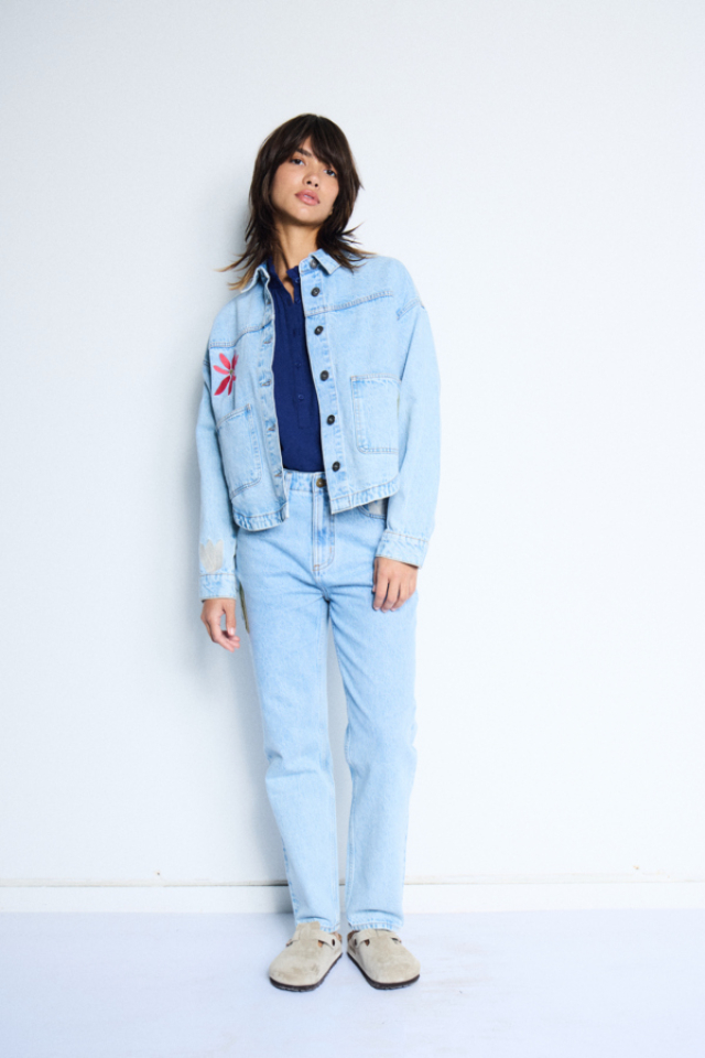 Veste en denim Bauve – ICHI
