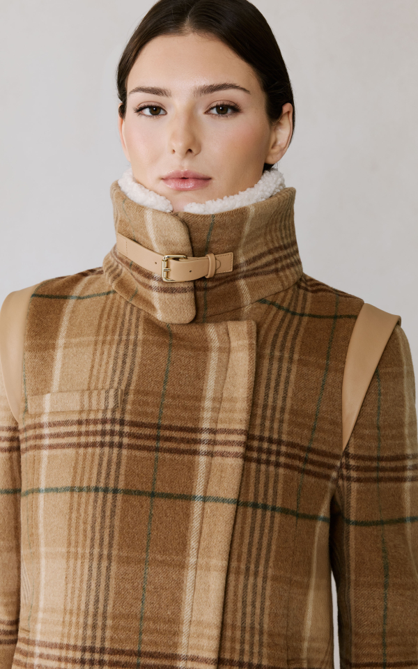 Manteau urbain en laine KIANA - SOIA & KYO