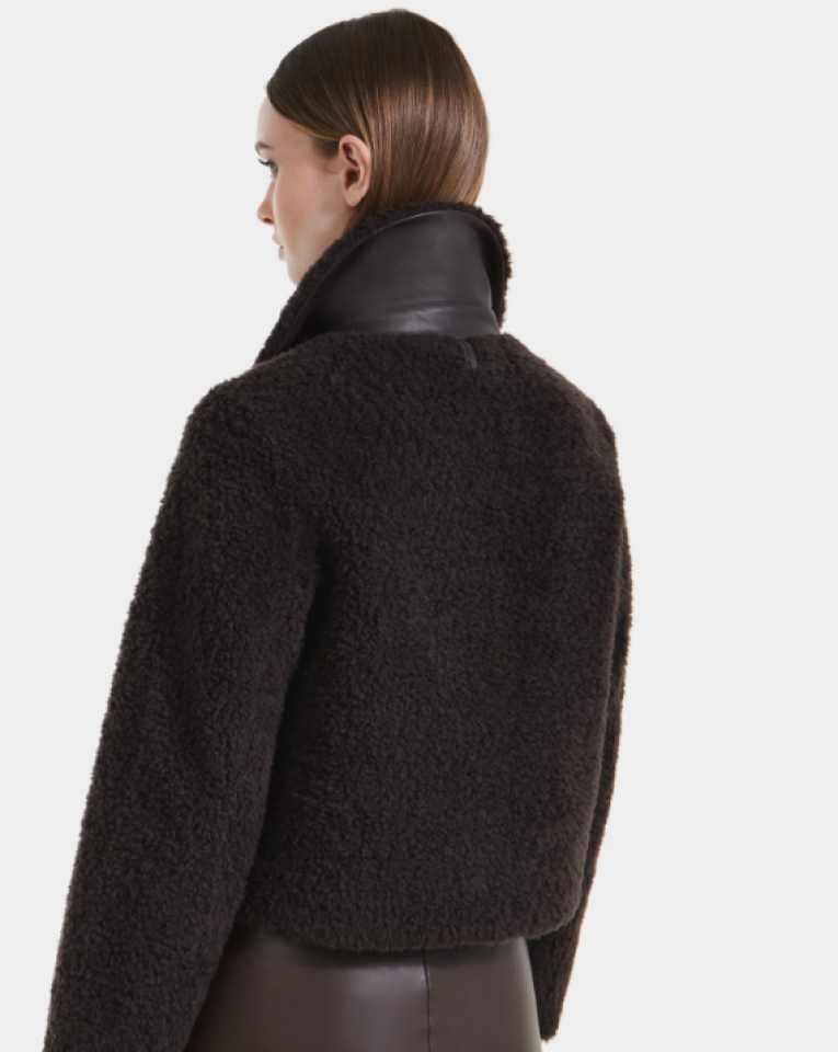 Veste courte en shearling Blair – RUDSAK