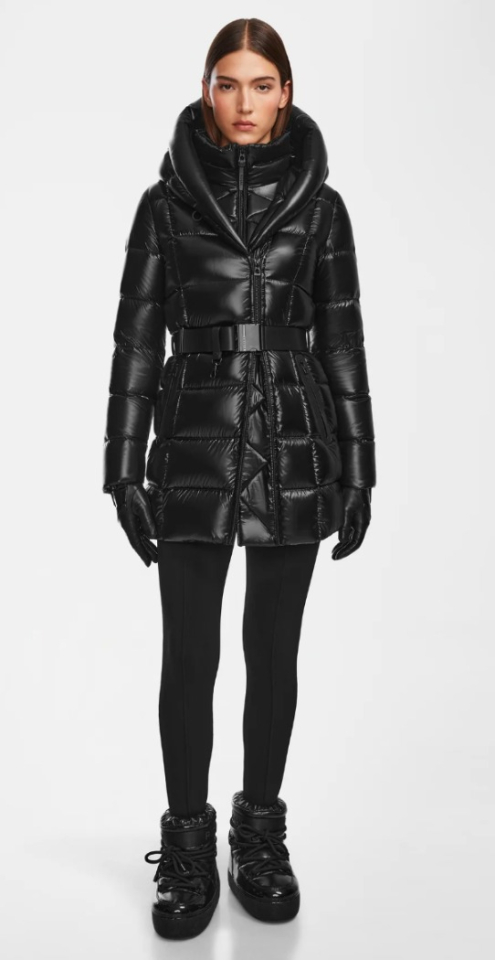 DOUDOUNE TAYLOR S MANTEAU MATELASSÉ EN DUVET BRILLANT AVEC CAPUCHE PROFONDE - RUDSAK - 8124820 - Rudsak