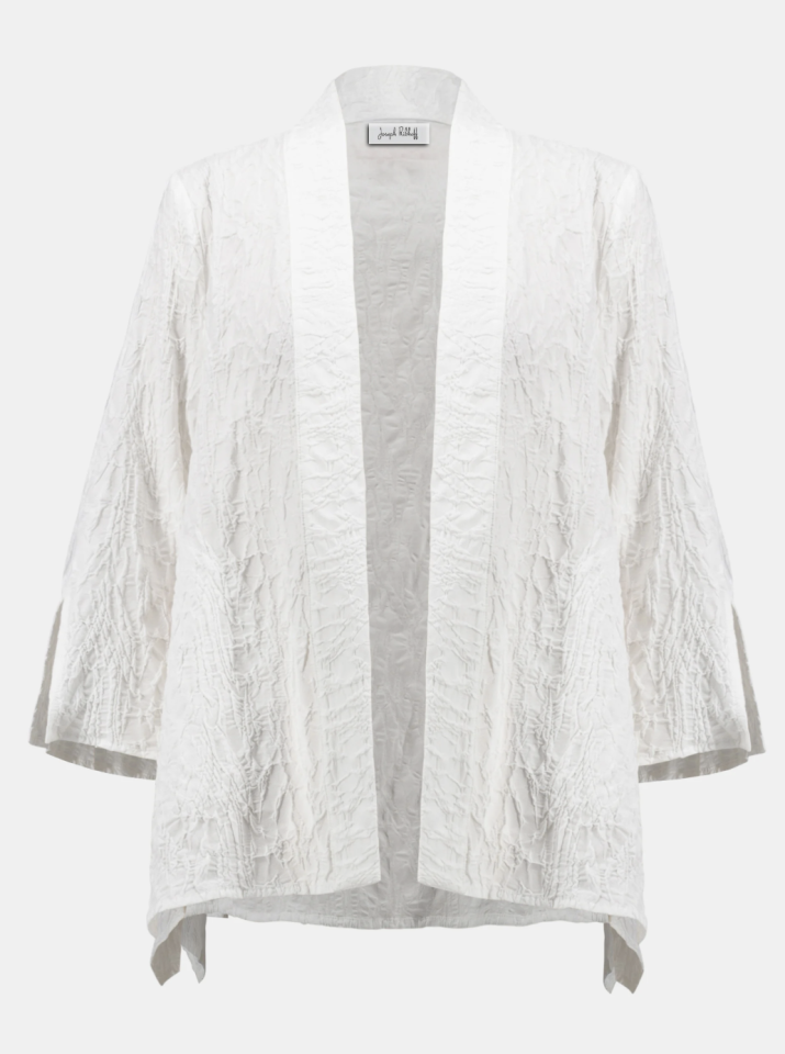 Veste droite en jacquard - JOSEPH RIBKOFF 