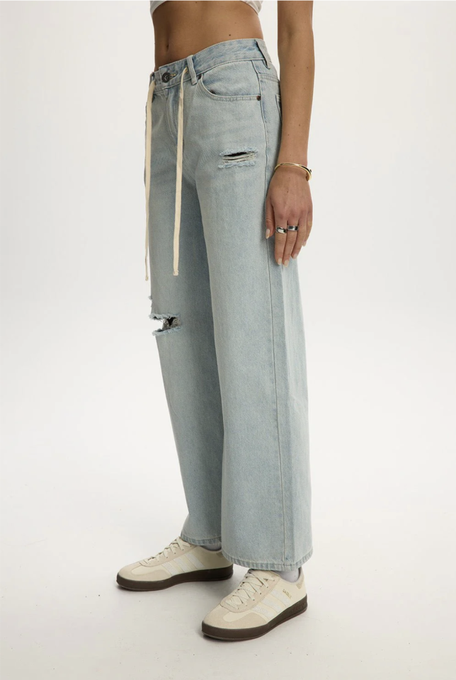 Jeans taille basse Dion - KUWALLA-TEE - DSJ312 - Kuwalla-Tee