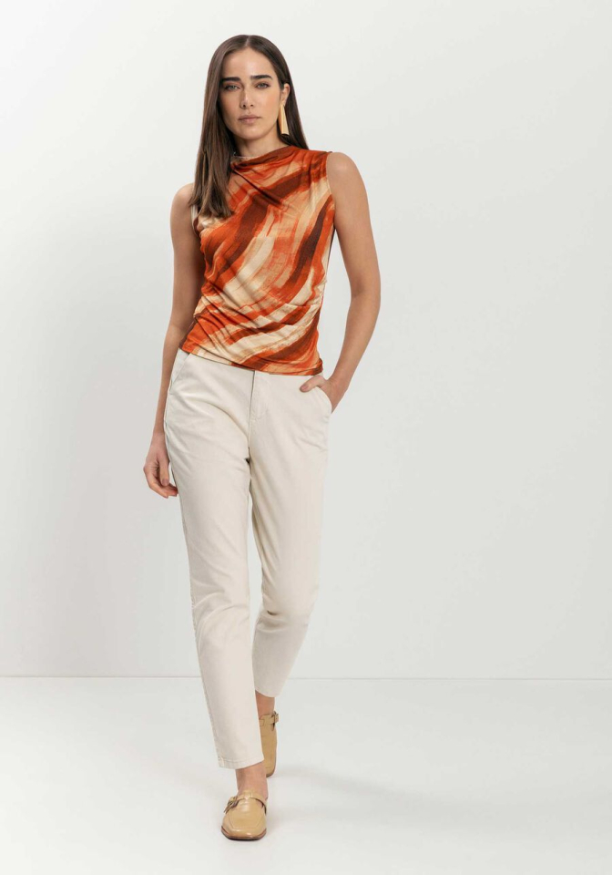 Haut sans manches Laranja - LEZALEZ