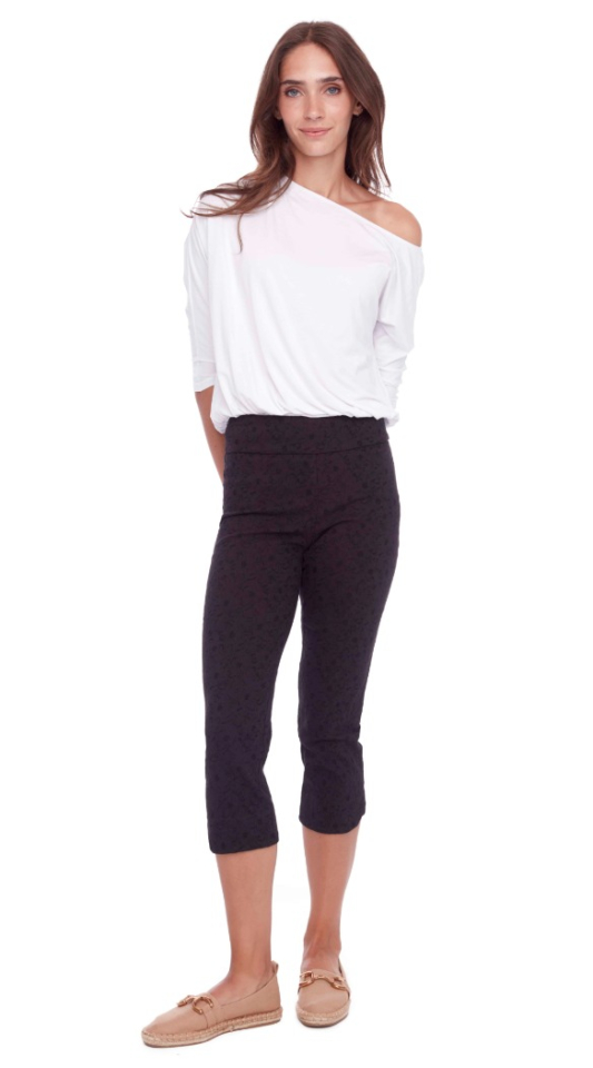 Capris texturé Petal Loom - UP - 68114 - UP