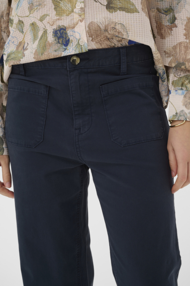 Pantalon 7/8 Berta Audrey fit – CREAM