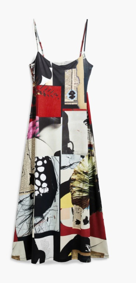 Robe Newspaper Lacroix - DESIGUAL 