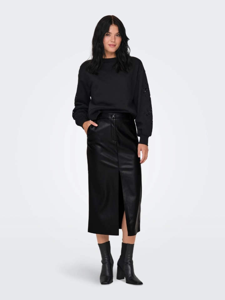 Jupe en faux cuir Kiri - ONLY - 15324778 - only