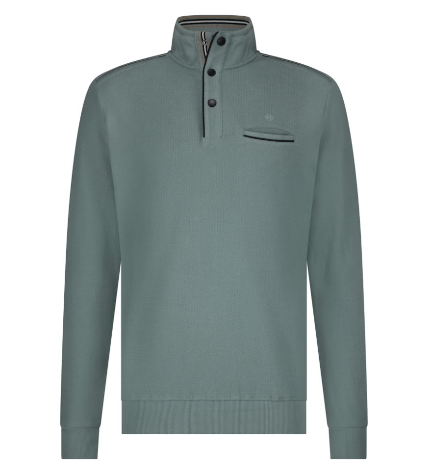 Pull 1/2 zip jacquard - FELLOWS UNITED - 51.2611 - Fellows united