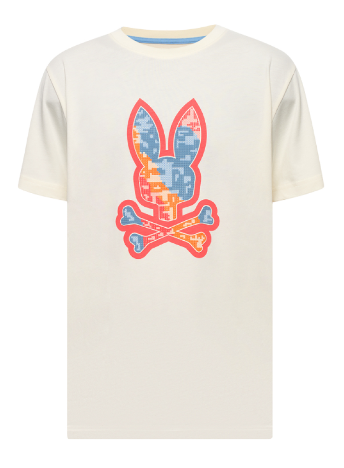 T-shirt Olivier graphique – PSYCHO BUNNY - MT0200210 - Psycho Bunny