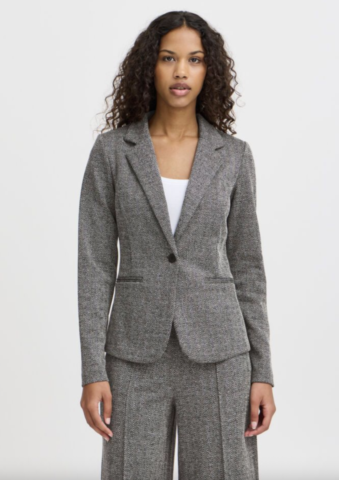 Veston en jacquard Kate - ICHI - 20121600 - ICHI