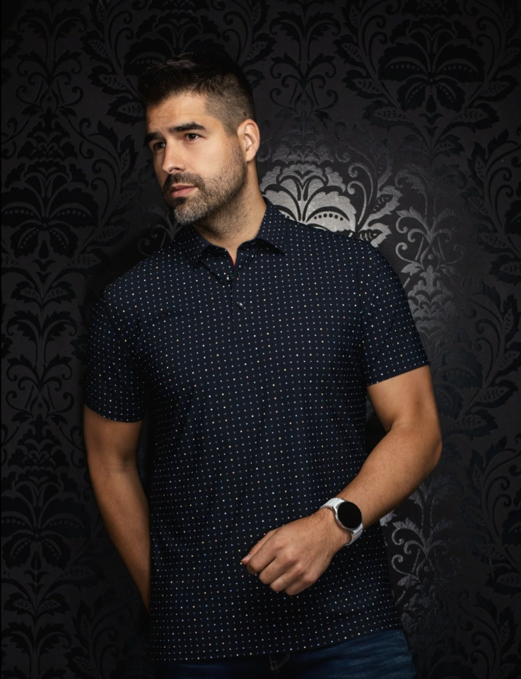 Chemise Raphy manches courtes - AU NOIR - SQRX-SS - AU NOIR