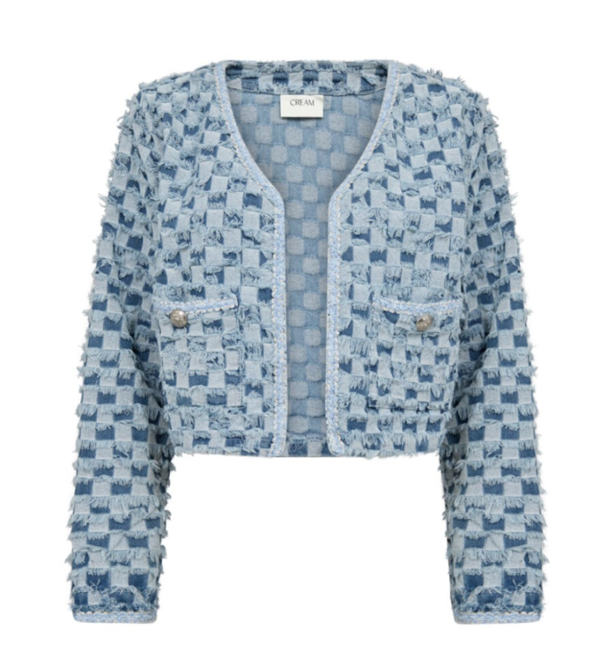 Veste texturé Noelle- CREAM - 10613699 - CREAM