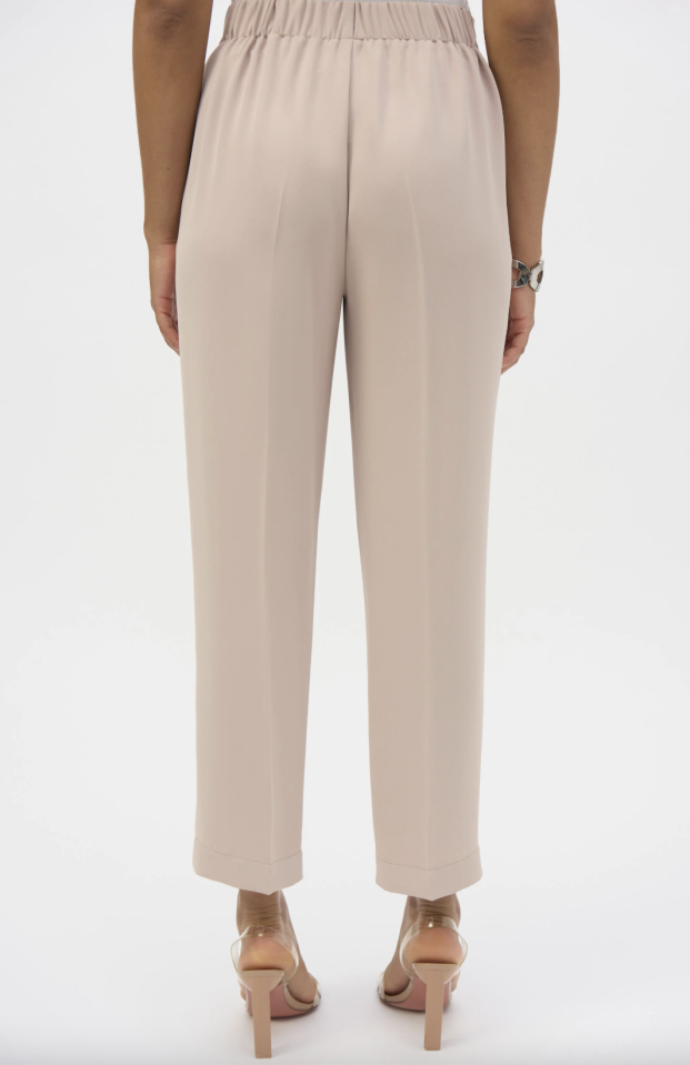 Pantalon droit à enfiler en sergé - JOSEPH RIBKOFF