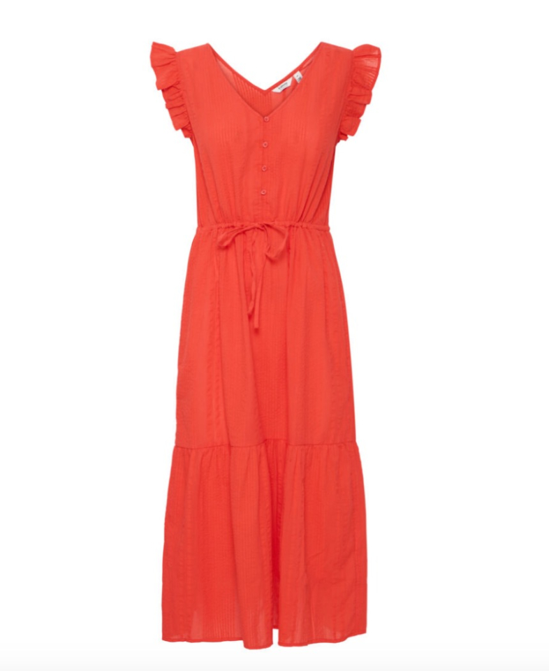 Robe midi Lanie - BYOUNG - 20816811 - B.YOUNG
