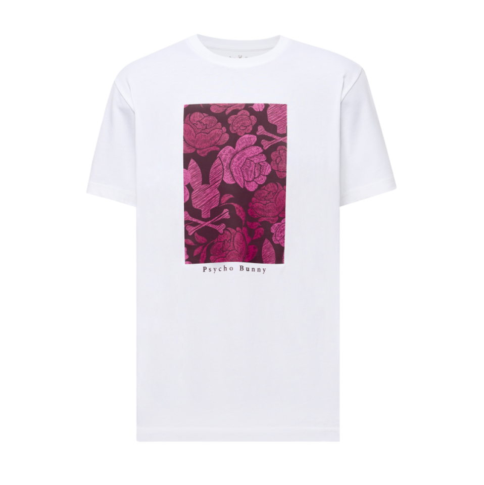 T-shirt imprimé graphique Rowen – PSYCHO BUNNY - MT0200102 - Psycho Bunny