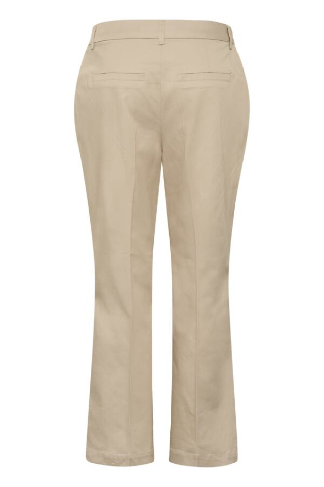 Pantalon Gia évasé 7/8 – CREAM