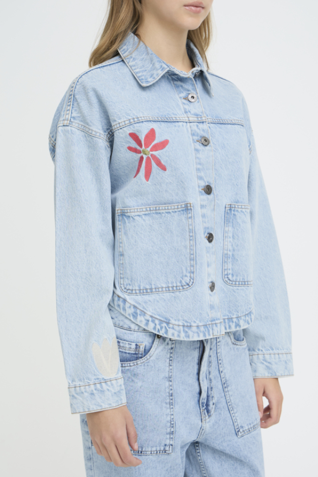 Veste en denim Bauve – ICHI