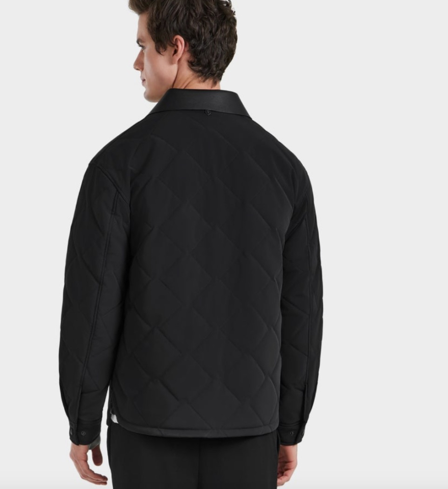 RYAN VESTE-CHEMISE MATELASSÉE - RUDSAK