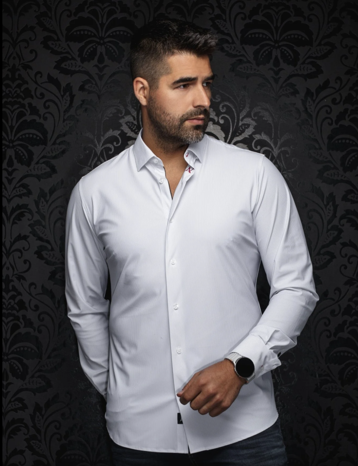 Chemise Nicolas - AU NOIR - NICOLAS_STRP - AU NOIR