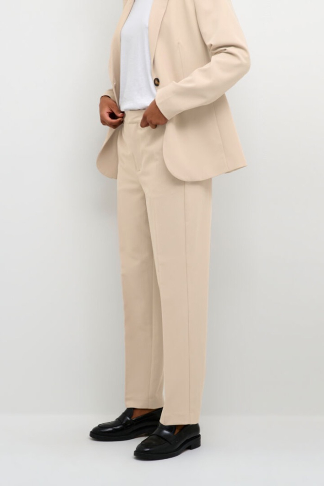 Pantalon Sakura zip - KAFFE - 10507770 - KAFFE