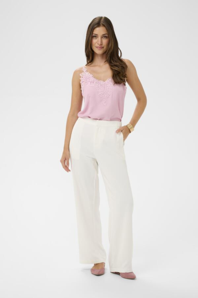 Pantalon classique Cocamia – CREAM