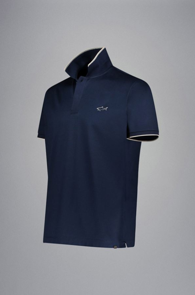Polo en jersey de coton double mercerisé – PAUL & SHARK