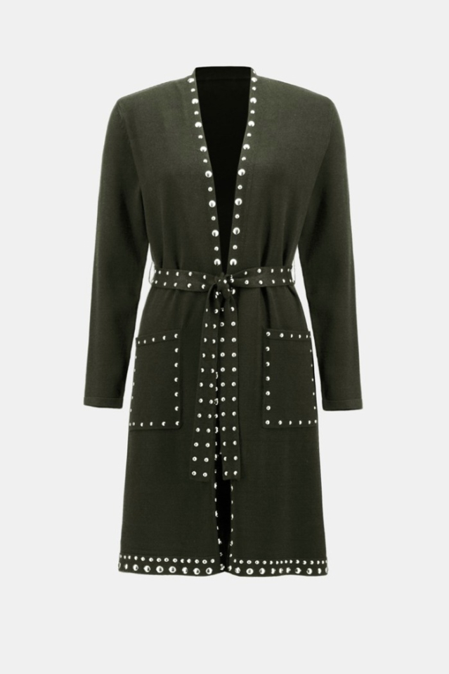 Cardigan en tricot avec encolure en V - JOSEPH RIBKOFF