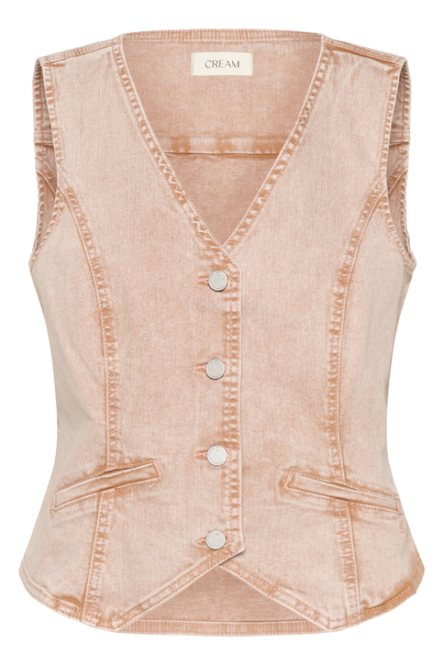 Veston sans manches Birdie – CREAM