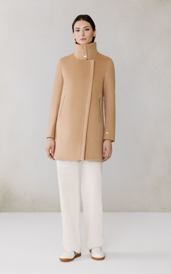  Manteau ABBI en laine avec plastron - SOIA & KIO