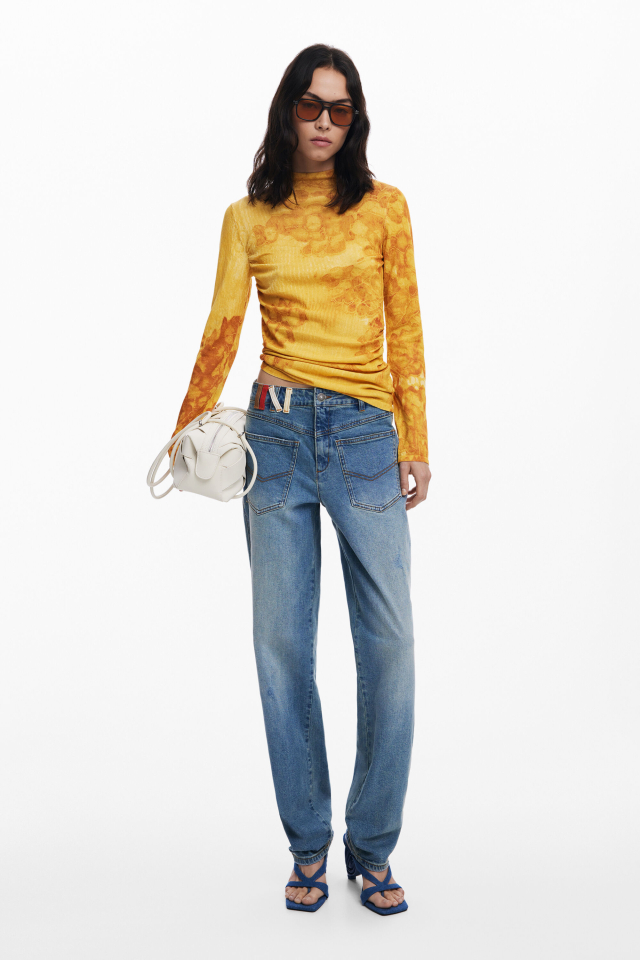 Long pull fin aquarelle - DESIGUAL