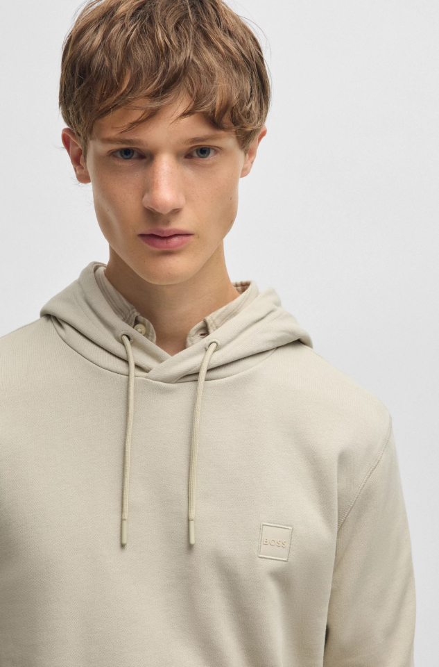 Sweat à capuche en coton Terry - HUGO BOSS