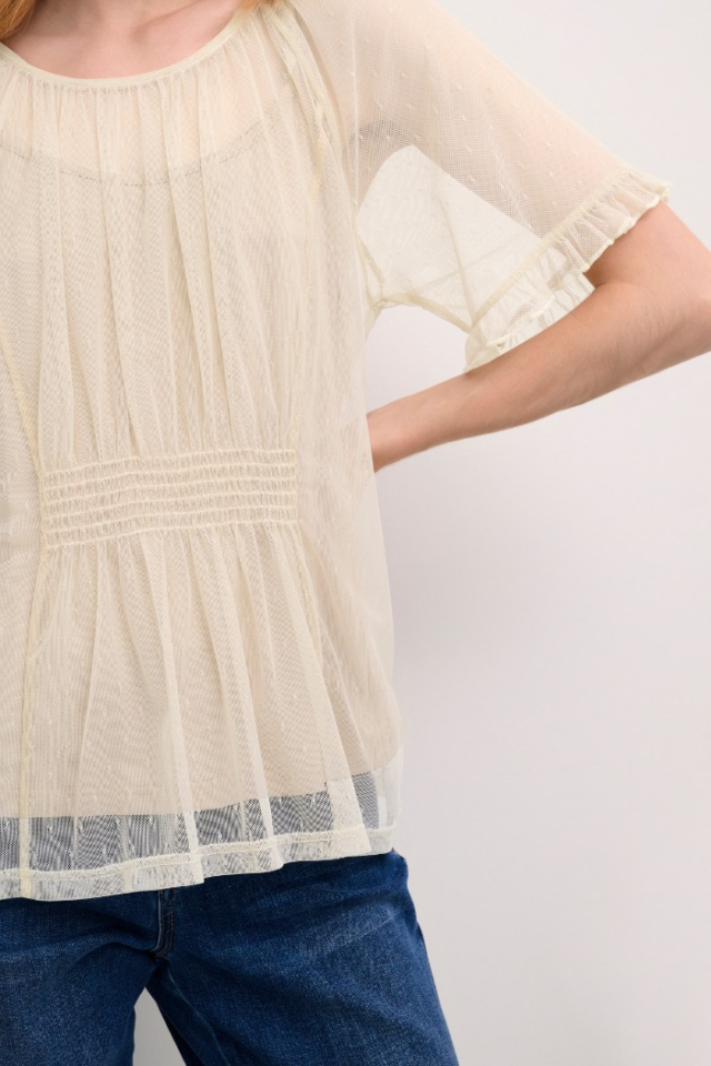 Blouse Larnis - CREAM