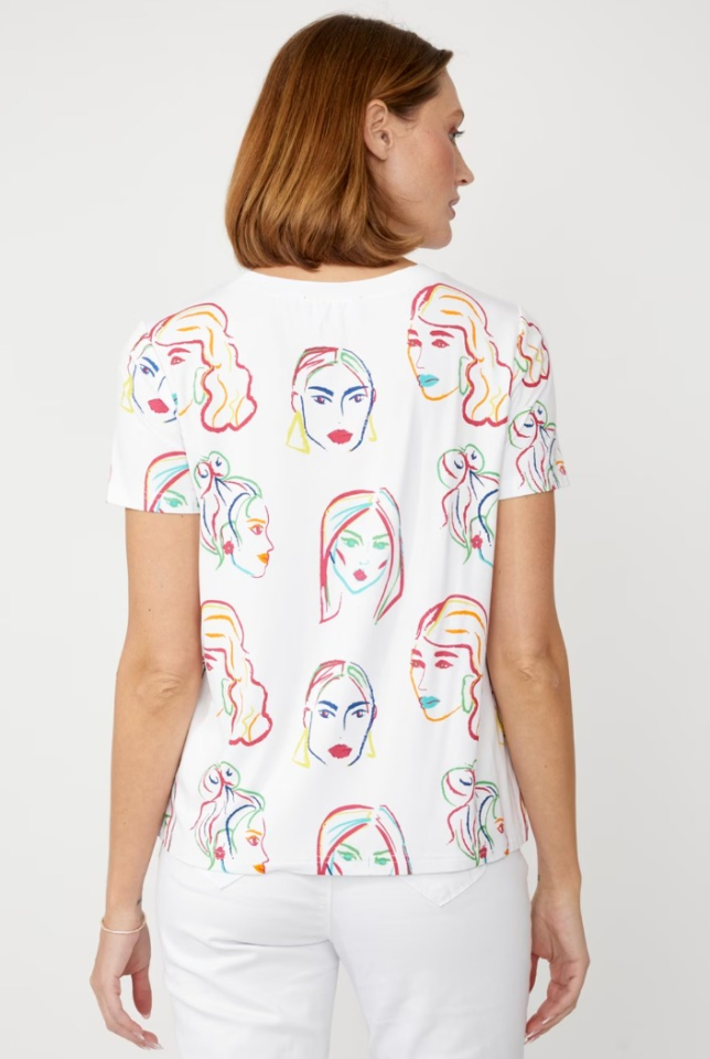 T-Shirt visages- FRANK LYMAN 