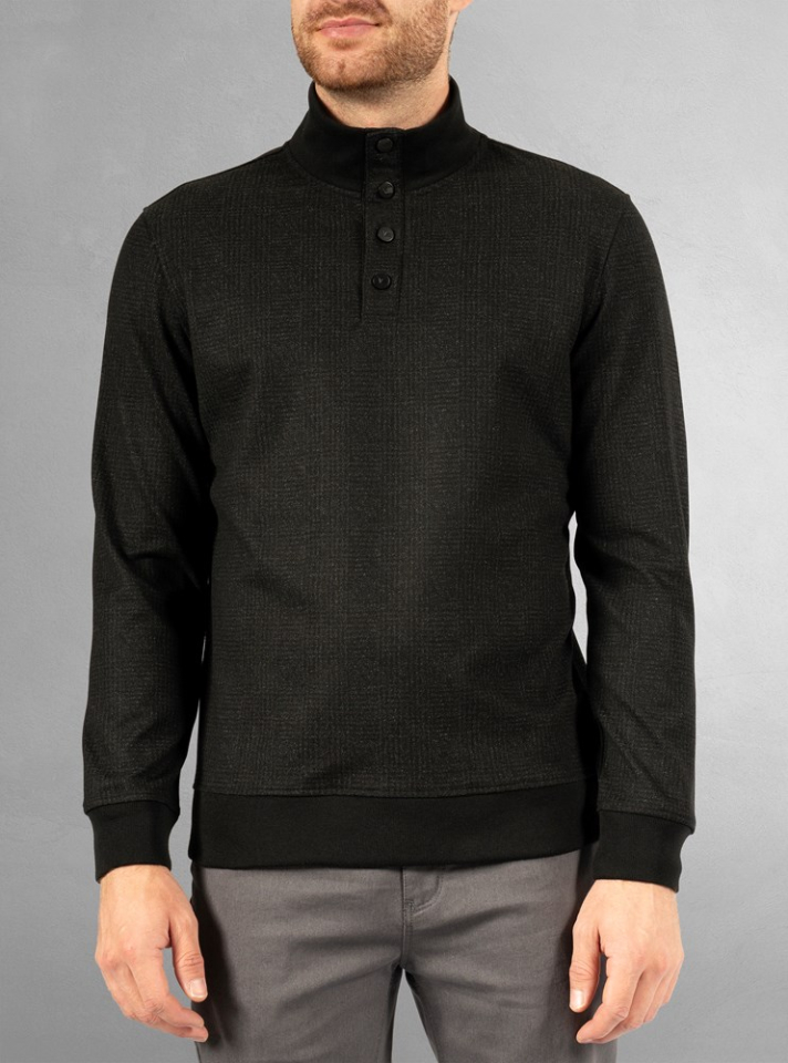 Chandail col montant demi-zip - VINCENT D'AMÉRIQUE - 236123 - Vincent d'Amérique