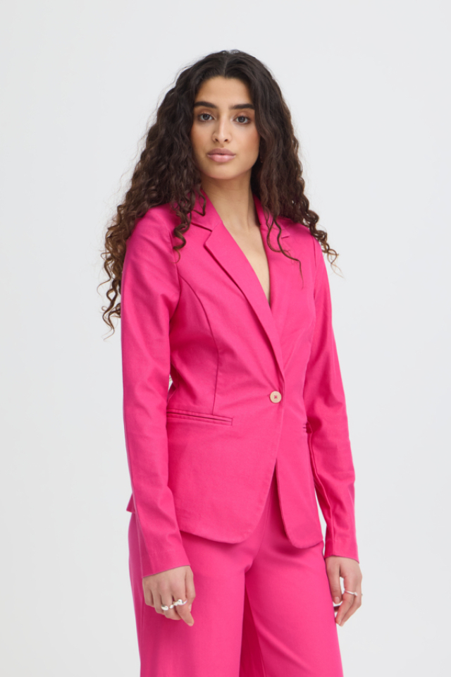 Veston en denim Kate – ICHI - 20122944 - ICHI