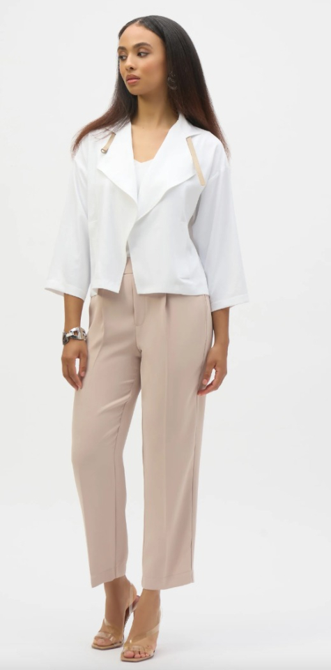 Veste boxy en coquille d'œuf - JOSEPH RIBKOFF