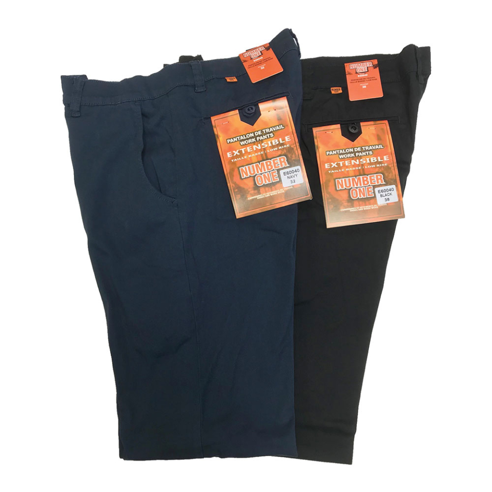 Pantalon de travail extensible Number One - JEANS DÉPÔT - E60040 - Jeans Dépôt