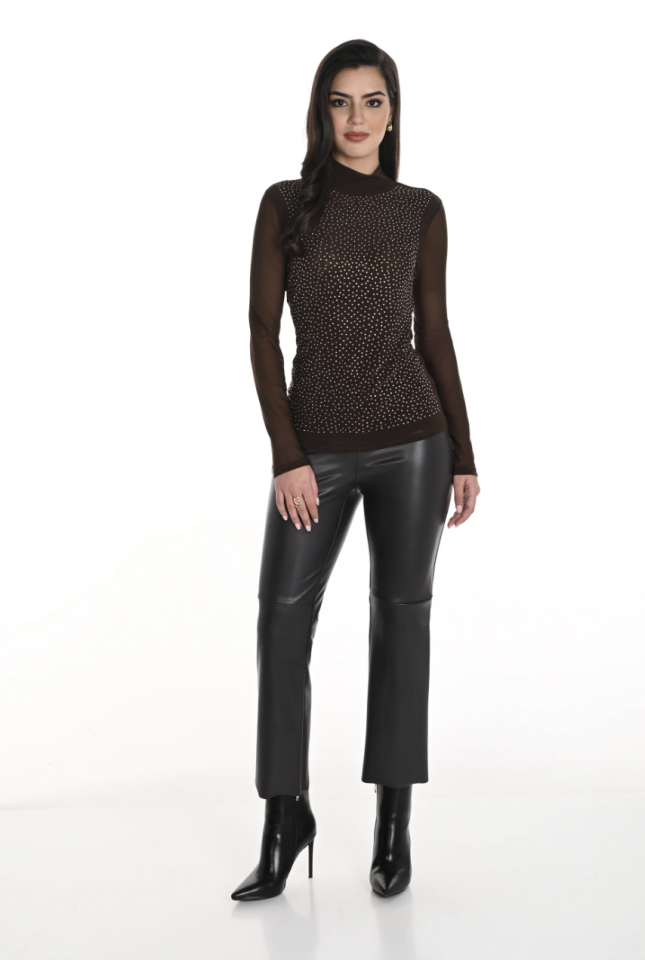 Pantalon effet cuir – FRANK LYMAN