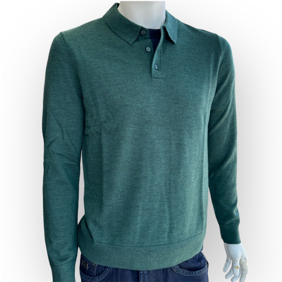 Polo en laine de mérino - MICHAEL KORS - CF260727AP - Michael Kors