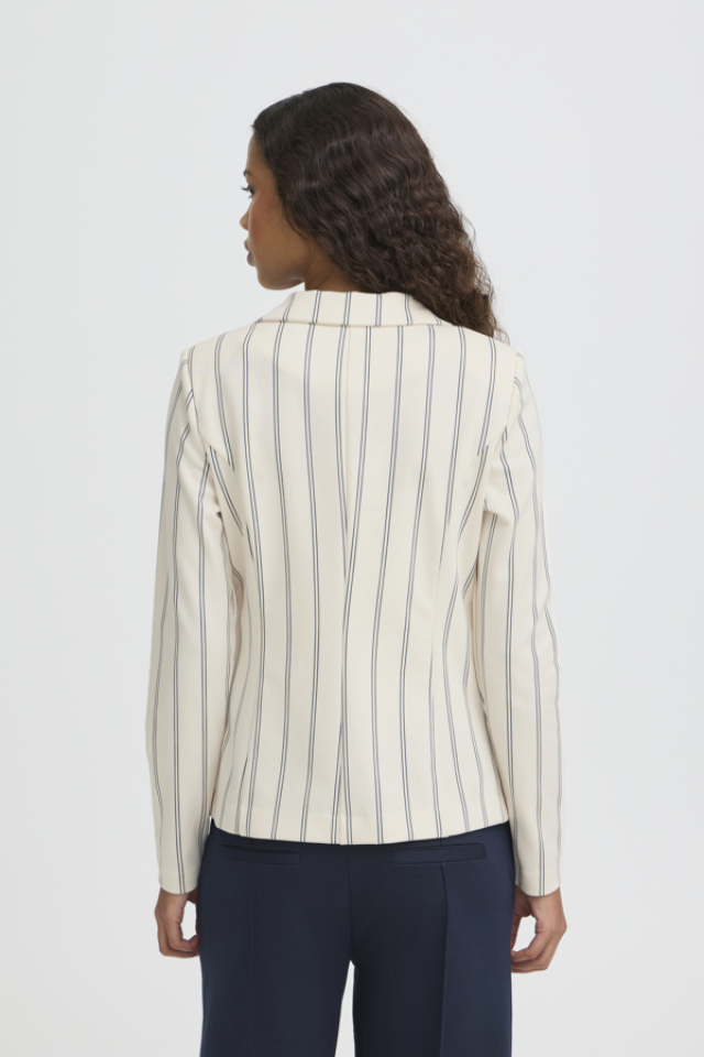 Veston Kate à fines rayures – ICHI