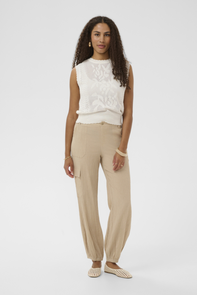 Pantalon Alva style moderne – CREAM