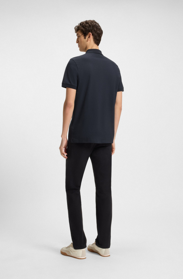 Polo Passerzip en coton extensible – HUGO BOSS