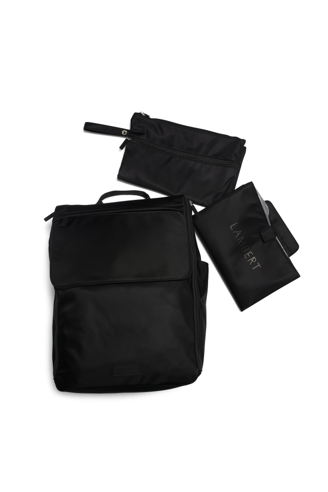 Sac à dos maternité Kendall nylon – LAMBERT