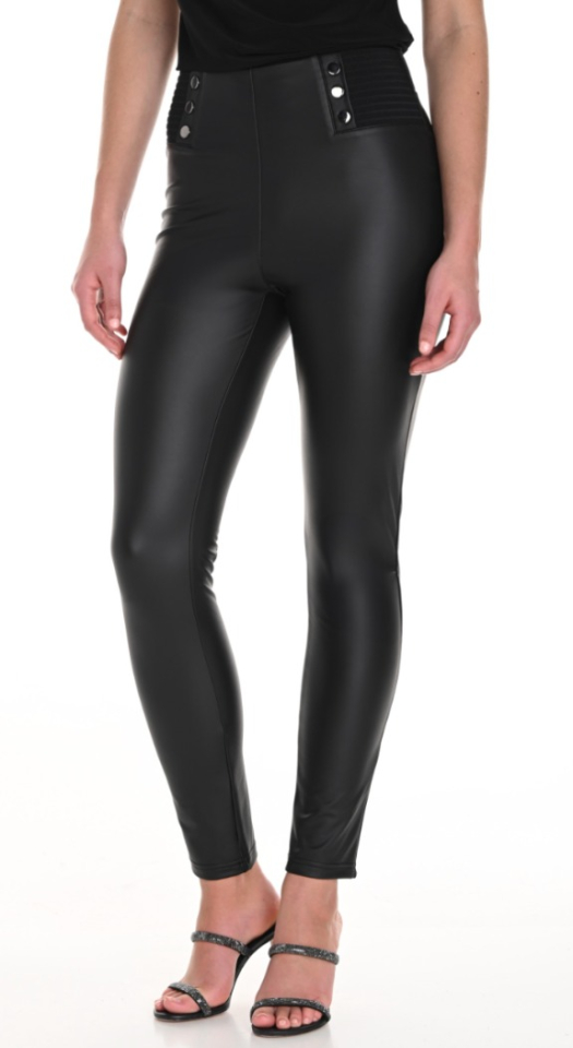 Legging en cuir avec détails élégants - FRANK LYMAN - 244664u - Frank Lyman