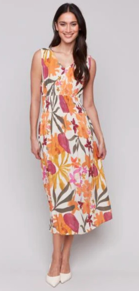 Robe Col en V - CHARLIE B - c3191d - Charlie B