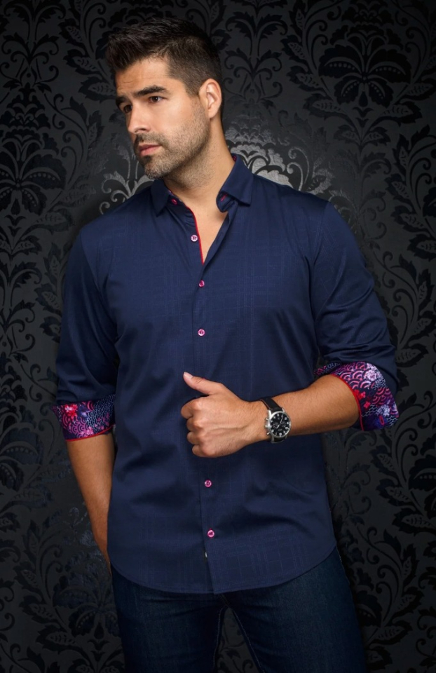 Chemise extensible Varenna - AU NOIR 