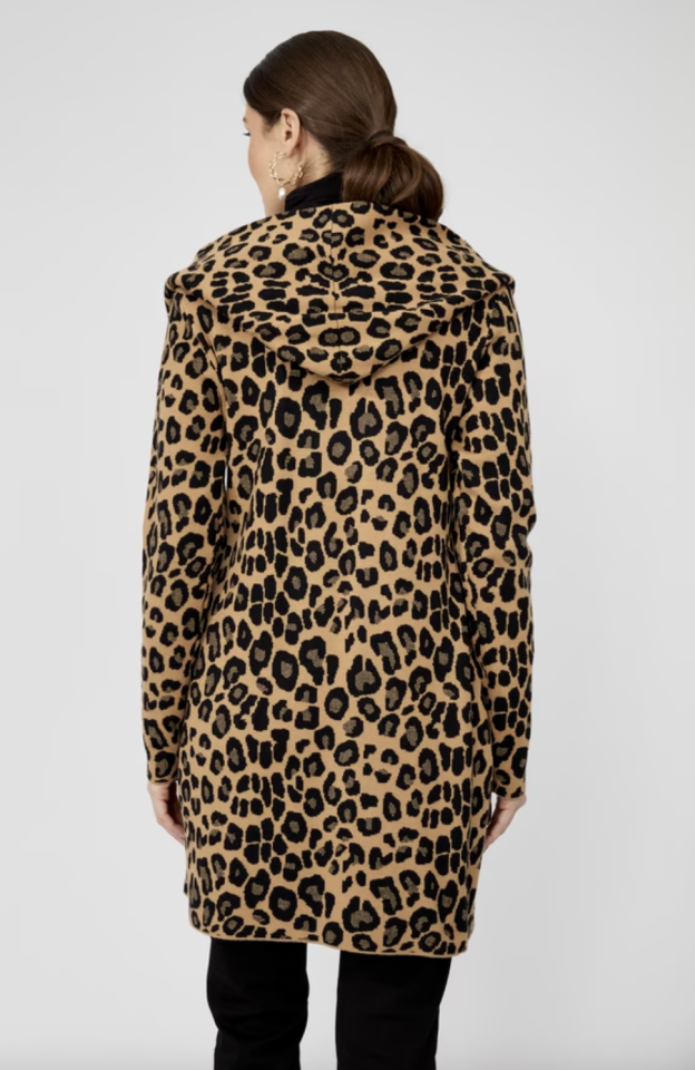 Cardigan imprimé Léopard – FRANK LYMAN
