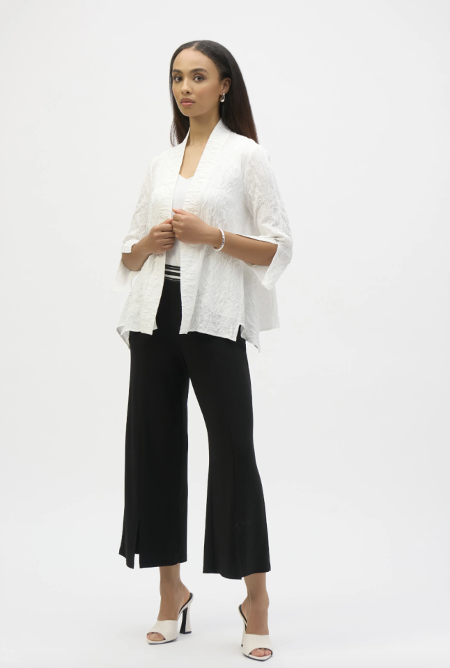 Veste droite en jacquard - JOSEPH RIBKOFF 