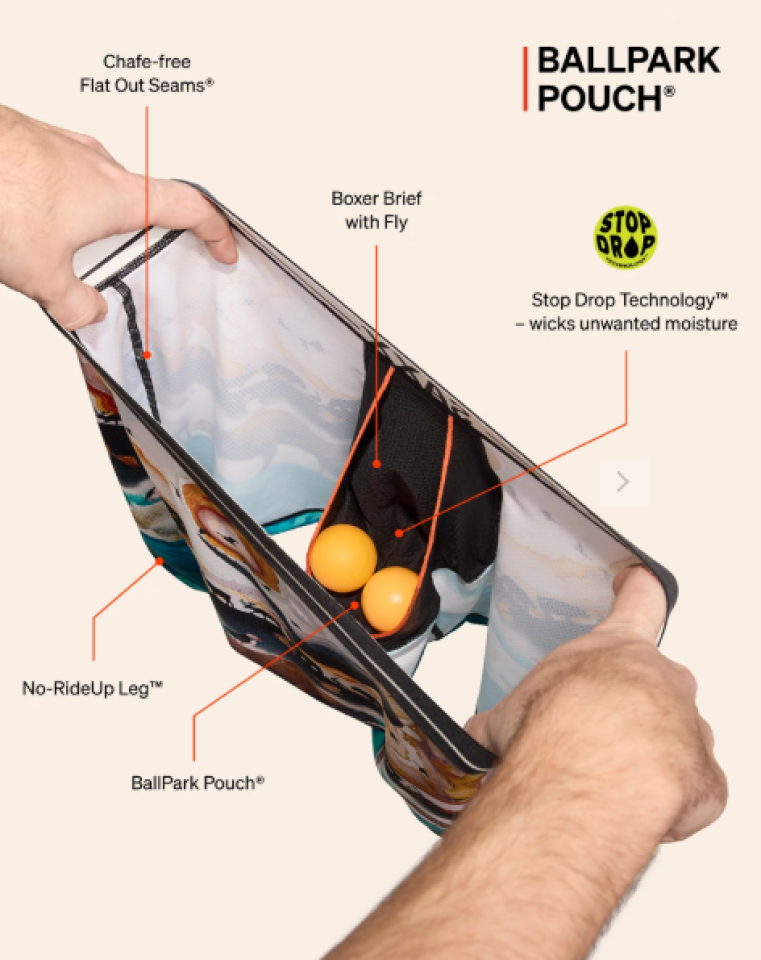 Boxer Volt en maille respirante – SAXX